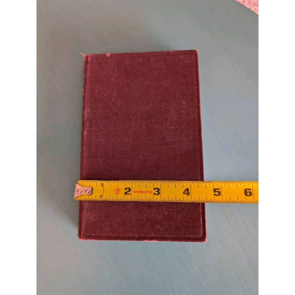 VTG 1928 The Trumpet-Major by Thomas Hardy Embossed Gilt Design Great Britain - Picture 11 of 11